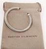 David Yurman Cable Classic bracelet  Citrine topaz  and Diamonds 5mm Cuff Bracelet