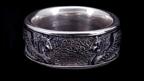 David Yurman Mythical Dragon Band Ring Size 7.75 – Crown Jewelers