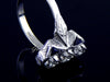 Edwardian Vintage Art Deco Diamond and Sapphire Cocktail Ring