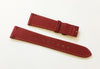 Cartier Red Genuine Lizard Watch Strap 17mm