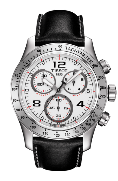 TISSOT 腕時計 T039.417.11.047.02 Tissot V8 Blue Dial Stainless Steel Deployment