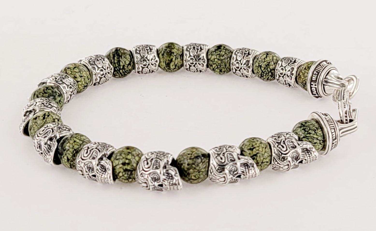 Amazon.com: COOLSTEELANDBEYOND Mens Large Skull Link Bracelet in Stainless  Steel Biker Gothic Style Silver Color High Polished: Clothing, Shoes &  Jewelry