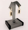 Handmade 18K Yellow Gold Earring with Black Onyx