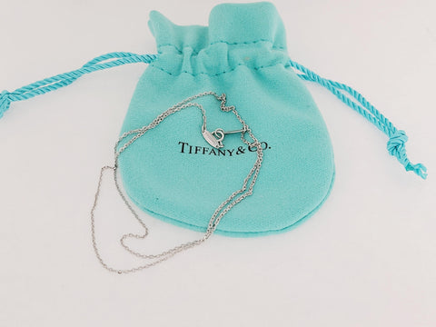 Tiffany &co Chain 20" in Platinum