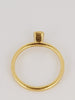 Designed By GURHAN, Genuine Tanzanite Statement Ring set in 22K Yellow Gold Size 6.5