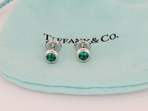 Elsa Peretti Emerald Color by the Yard Earrings – Crown Jewelers