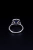 Tiffany & Co. Soleste Cushion Cut Tanzanite Double Row Diamond Ring