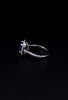 Tiffany & Co. Soleste Cushion Cut Tanzanite Double Row Diamond Ring