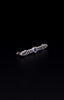 Vintage 14k White Gold with Sapphire Brooch