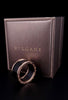 Bvlgari B.Zero 1 18k Rose Gold Spiral Black Ceramic Ring