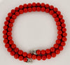 Spiritual Beads Collection for Men Spiritual Beads Necklace Red Onyx with Ster