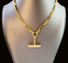 Lexington E/W Chain Necklace 18K Yellow Gold with Diamonds, 6.5mm