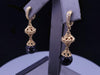 Judith Ripka Black Onyx Bead Drop Earrings in 18K Yellow Gold