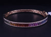 Natkina  Rainbow Sapphire Bangle 14K Yellow Gold