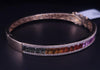 Natkina  Rainbow Sapphire Bangle 14K Yellow Gold