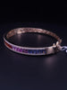 Natkina  Rainbow Sapphire Bangle 14K Yellow Gold