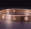 Cartier Love Bracelet, Classic Model, 4 Diamond