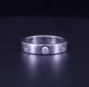 Cartier Love Ring Small 1 Diamond 18K White Gold