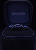 Tiffany & Co. Platinum Band Ring Straight Edge 4 mm Wide