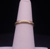 Tiffany & Co 18K Yellow Gold Ring 3mm Lucida Wedding Band Ring