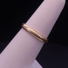 Tiffany & Co 18K Yellow Gold Ring 3mm Lucida Wedding Band Ring