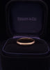 Tiffany & Co 18K Yellow Gold Ring 3mm Lucida Wedding Band Ring