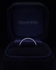 Tiffany Forever Wedding Band Ring in Platinum, 3mm