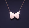 Custom Made Butterfly Necklace with Diamond