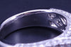 Emerald and Diamond Ring in 18K White Gold