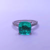Cartier  Emerald ring with Diamond