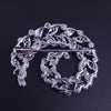 18K White Gold Filigree Wreath Brooch