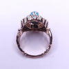 Vintage Turquoise Ring in 14K Yellow Gold