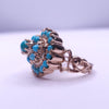Vintage Turquoise Ring in 14K Yellow Gold