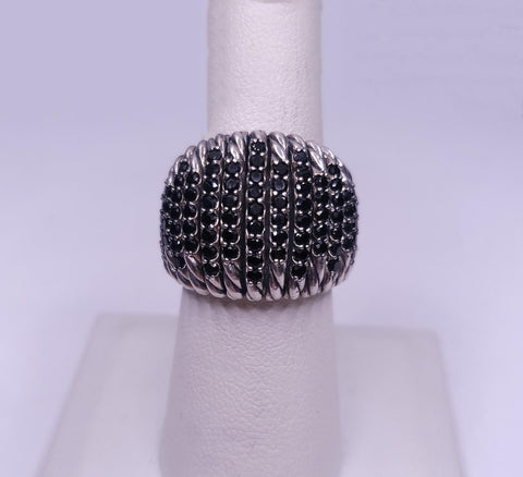 David Yurman Black Spinel Tempo Ring