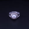 David Yurman Sterling Silver Diamond Ring