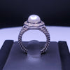 David Yurman Sterling Silver Diamond Ring
