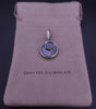 David Yurman Sterling Silver Ying & Yang Amulet
