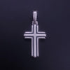 David Yurman Sterling Silver Cross Pendant 34mm