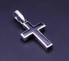 David Yurman Exotic Stone Cross Sterling Silver with Black Onyx Pendant