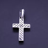 David Yurman Exotic Stone Cross Sterling Silver with Black Onyx Pendant