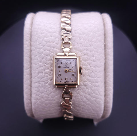 Omega Vintage Square Elegance Bracelet Watch