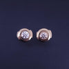 Cartier d'Amour stud earrings, 2 diamonds, medium model