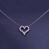 Tiffany & CO Heart Pendant  with Diamonds in Platinum 950