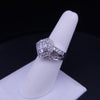Custome Made Diamond Ring in 18K White Gold S 6.5