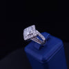 Custome Made Diamond Ring in 18K White Gold S 6.5