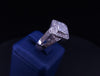 Custome Made Diamond Ring in 18K White Gold S 6.5