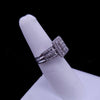 Imperial Cluster Diamond Halo Ring in White Gold