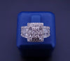 Imperial Cluster Diamond Halo Ring in White Gold