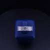 Art Deco Diamond Panel Ring in 18K White Gold