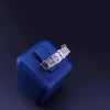 Art Deco Diamond Panel Ring in 18K White Gold
